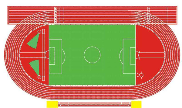透气型塑胶跑道操场